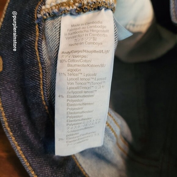 Madewell Jeans 28 Skinny 9" Mid Rise Woodland Wash MA938 Tummy Control Stretch - Picture 6 of 13